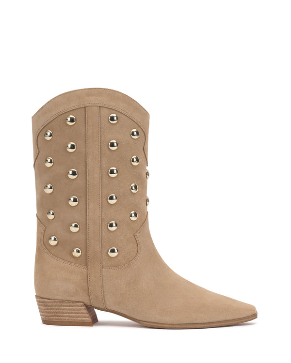 imagine vince camuto Prilie Studded Bootie Tortilla