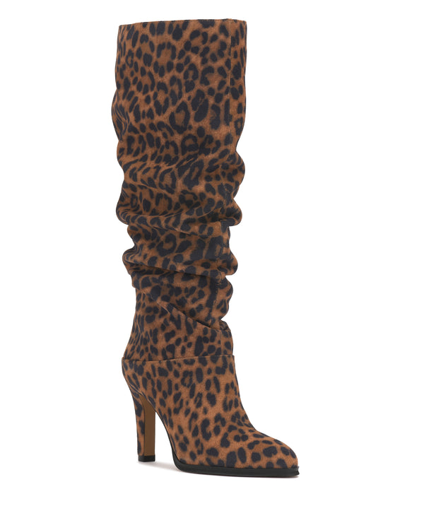 Imagine Vince Camuto Sorina Slouchy Wide Calf Knee High Boot Camel