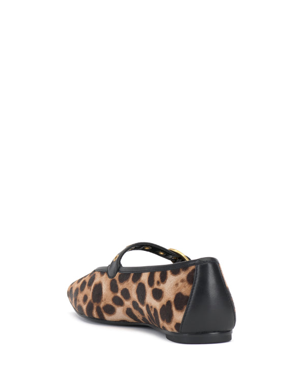 Imagine Vince Camuto Vinica Mary Jane Flat Tan Multi/Black