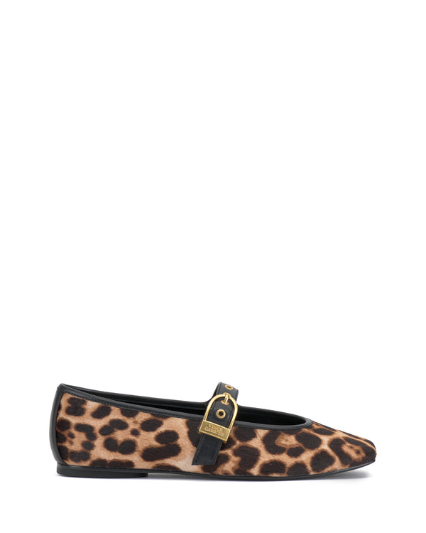 imagine vince camuto Vinica Mary Jane Flat Tan Multi/Black