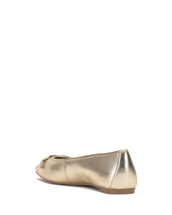 Imagine Vince Camuto Virna Link Ballet Flat Egyptian Gold