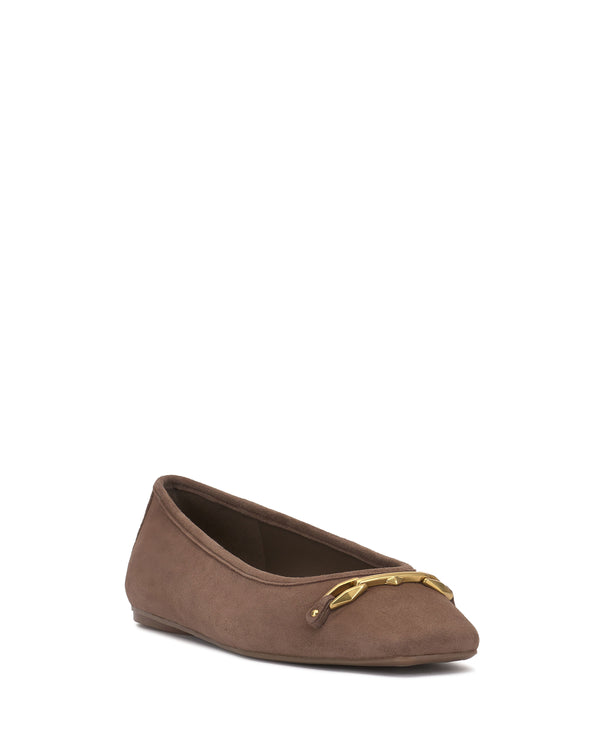 Imagine Vince Camuto Virna Link Ballet Flat Toasted Taupe