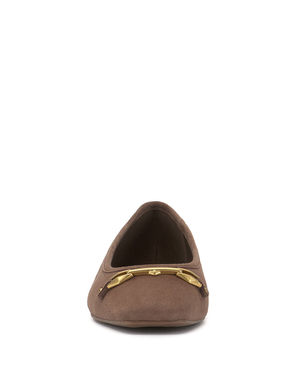 Imagine Vince Camuto Virna Link Ballet Flat Toasted Taupe