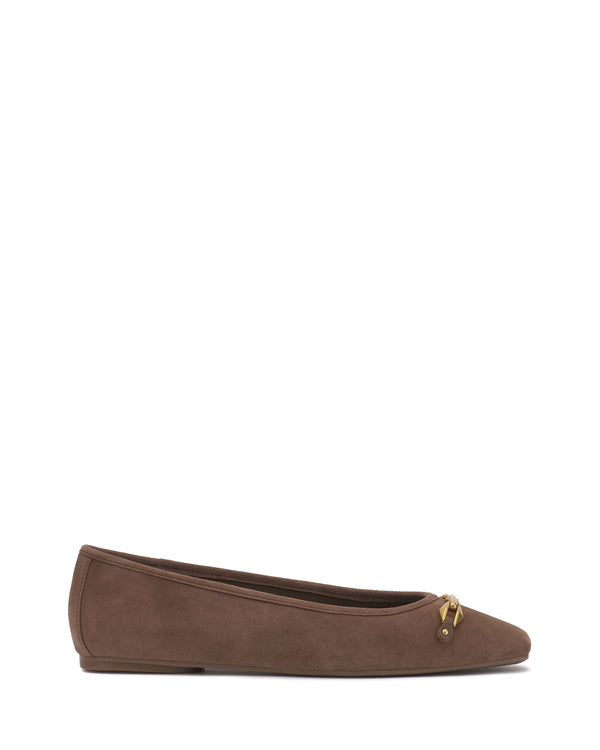 imagine vince camuto Virna Link Ballet Flat Toasted Taupe
