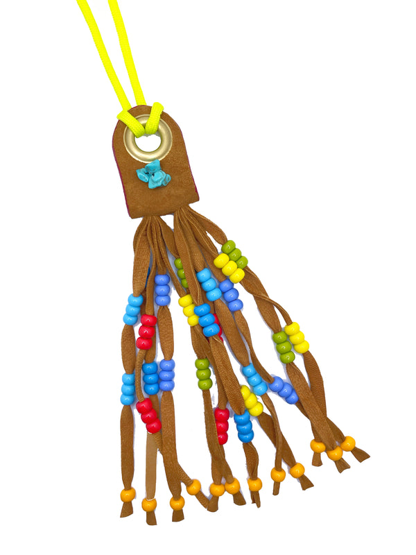 imemoi Bag Charm Jellyfish Suede