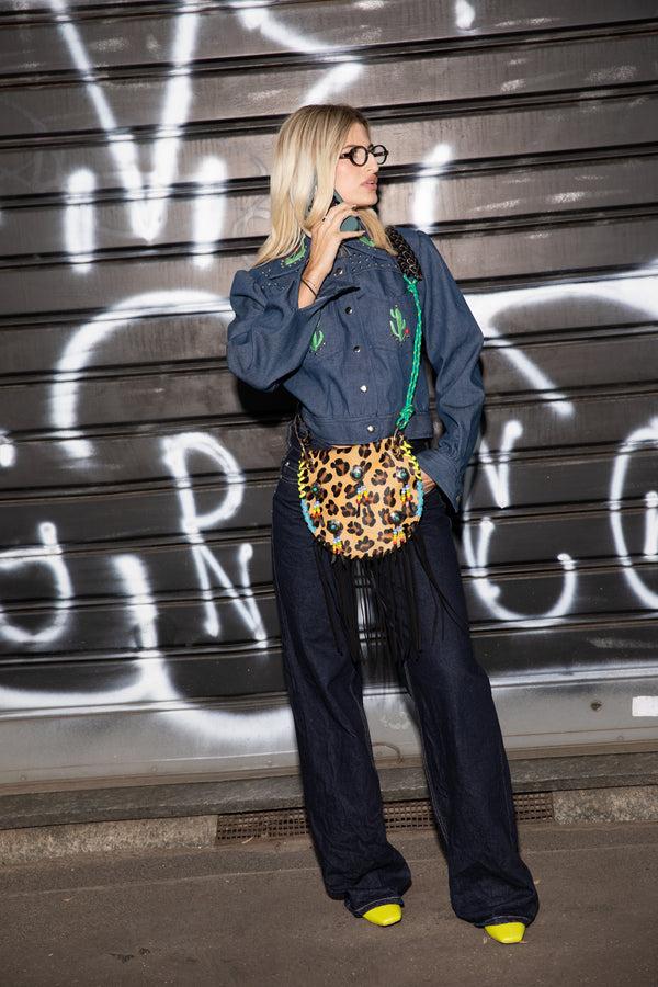 Imemoi Gabri Medium Leopard Navaho