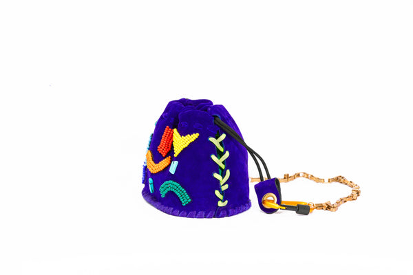 Imemoi Teapot Purple Suede