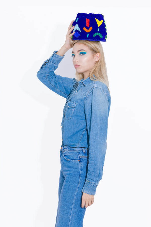 Imemoi Teapot Purple Suede