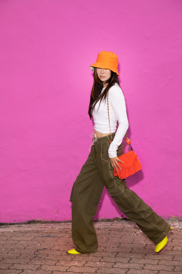 Imemoi Teapot Small Fringes Red