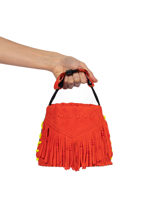 imemoi Teapot Small Fringes Red