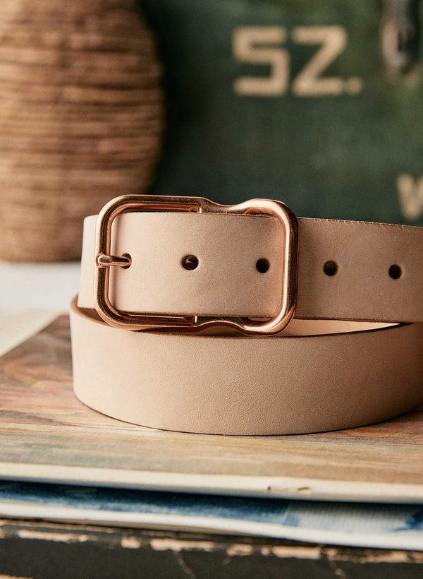 imogene willie Emil Erwin Signature Belt in Natural