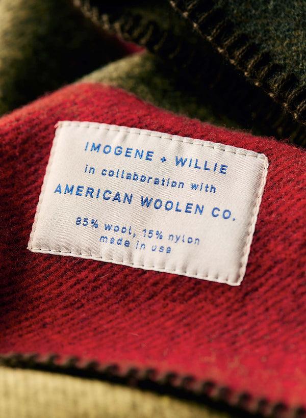 Imogene Willie I+w X American Woolen Camp Blanket 05