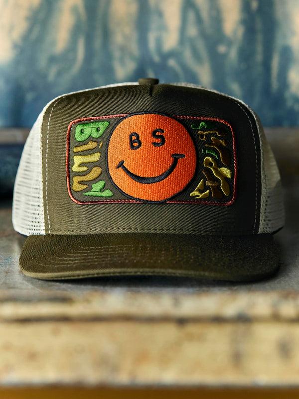 imogene willie i+w x billy strings "smiley" trucker in olive