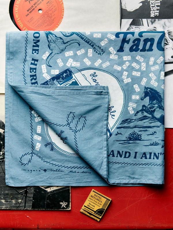 Imogene Willie I+w X Willie Nelson "fan Club" Bandana