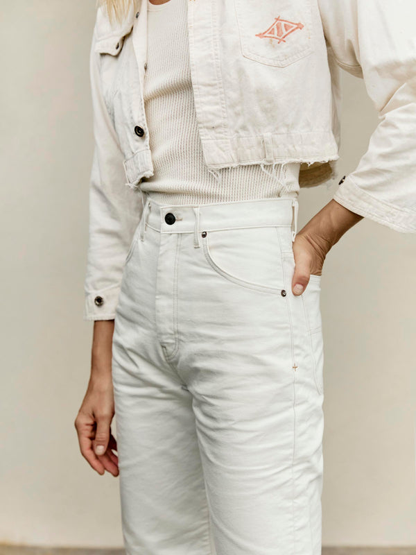 Imogene Willie Augusta Washed White Canvas