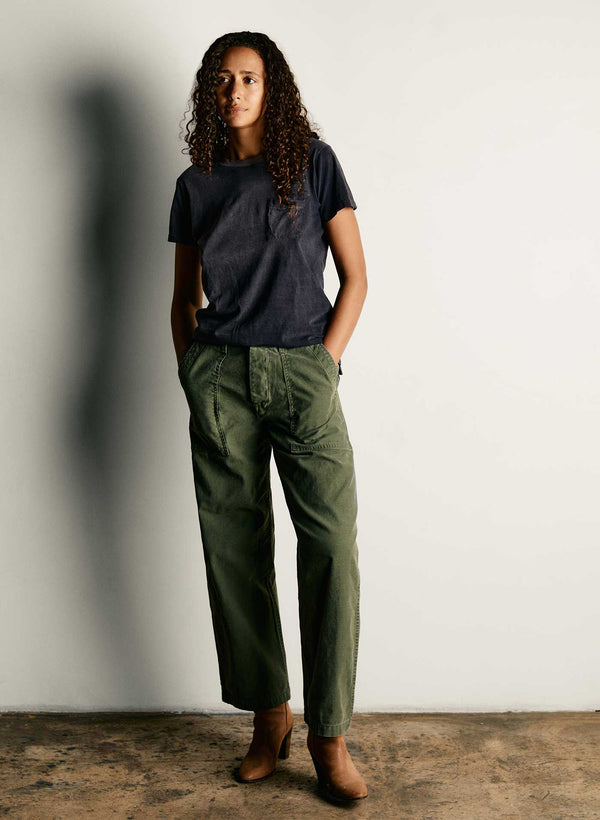 Imogene Willie Blake Military Trouser In Olive