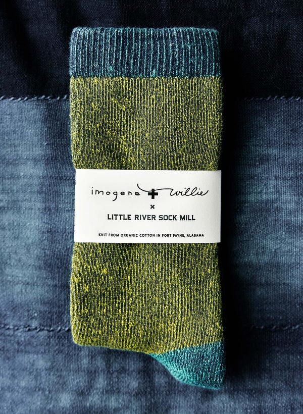 Imogene Willie Boot Sock In Juniper