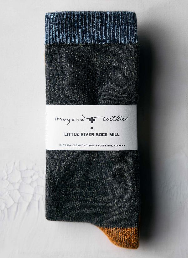 Imogene Willie Boot Sock In Umber