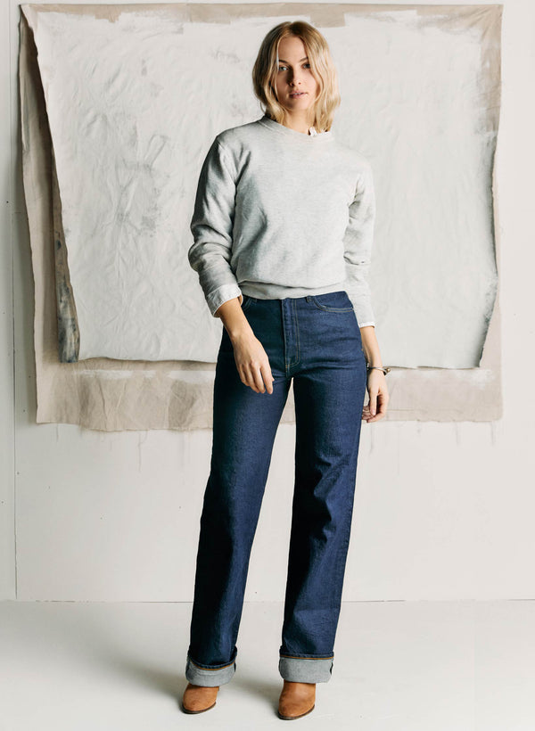 imogene willie catherine indigo selvage rinse