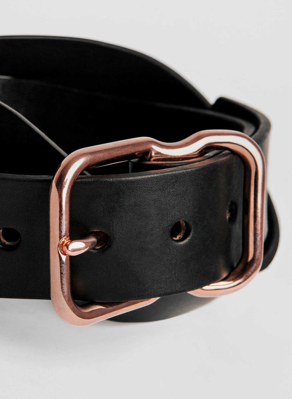 Imogene Willie Emil Erwin Signature Belt Black