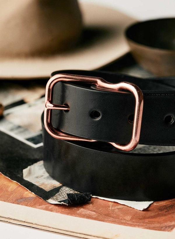 imogene willie Emil Erwin Signature Belt Black