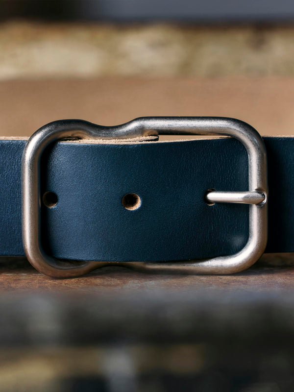Imogene Willie Emil Erwin Signature Belt Blue