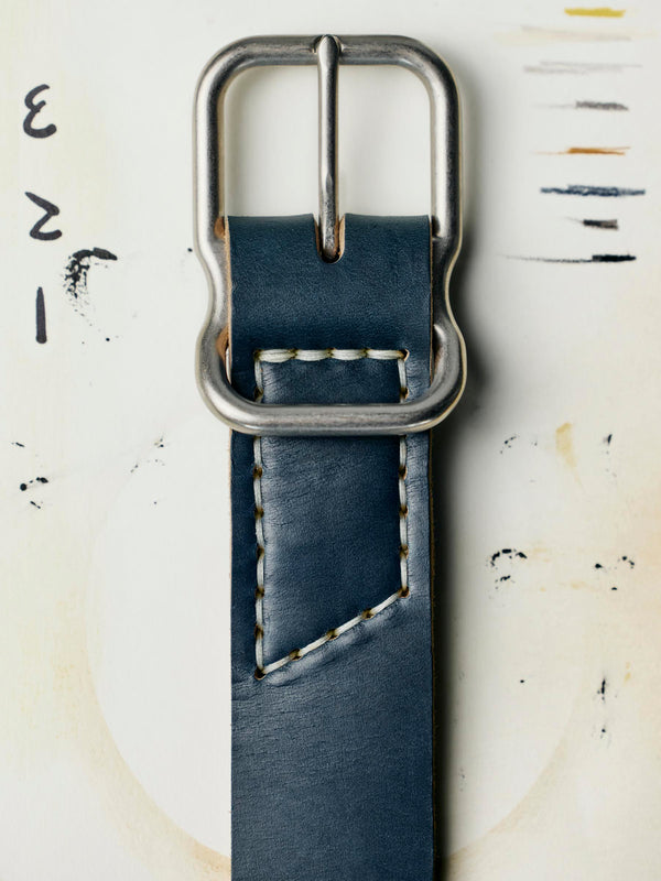 imogene willie Emil Erwin Signature Belt Blue