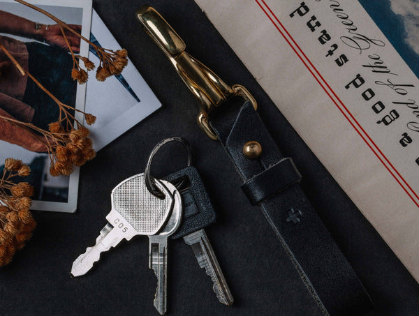 Imogene Willie Emil Erwin X I+w Keychain In Black