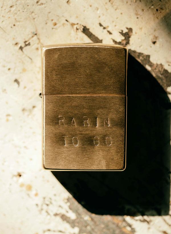 Imogene Willie Hand Stamped "rarin' To Go" Zippo