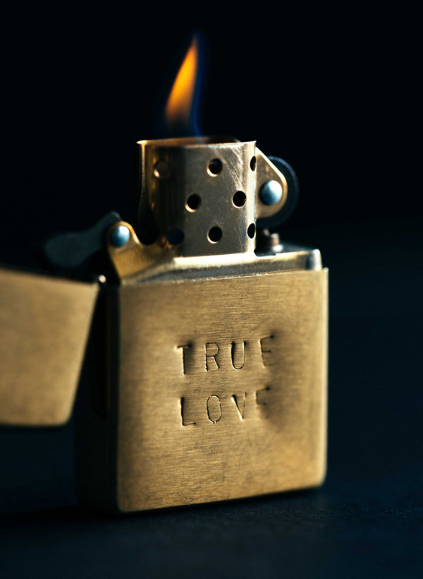 Imogene Willie Hand Stamped "true Love" Zippo