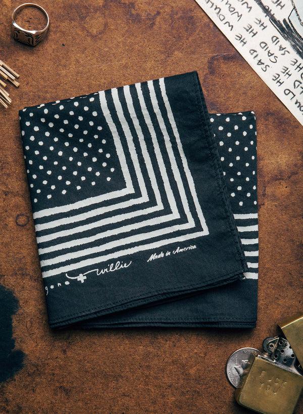 imogene willie i+w vintage black bandana v2