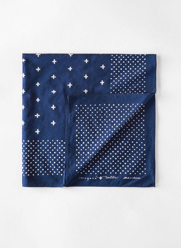 Imogene Willie I+w Vintage Blue Bandana