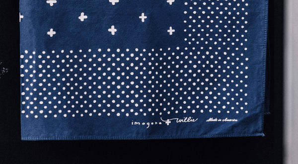 Imogene Willie I+w Vintage Blue Bandana