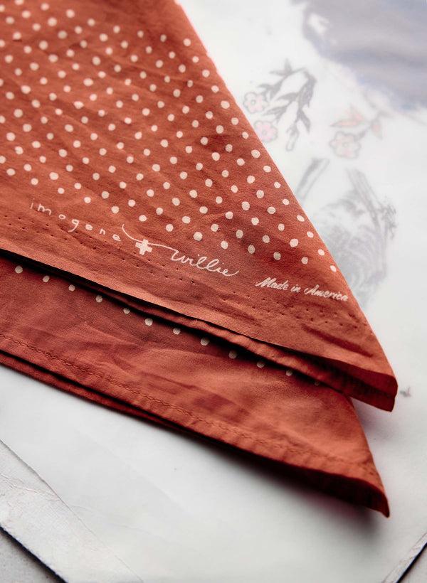 Imogene Willie I+w Vintage Orange Bandana