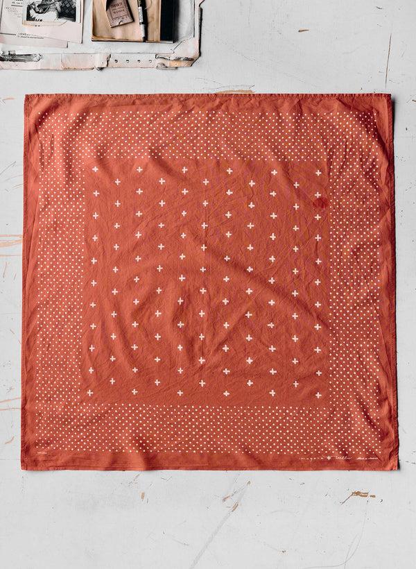 imogene willie i+w vintage orange bandana