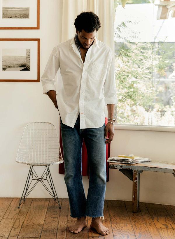 imogene willie i+w x Gitman Vintage poplin oxford