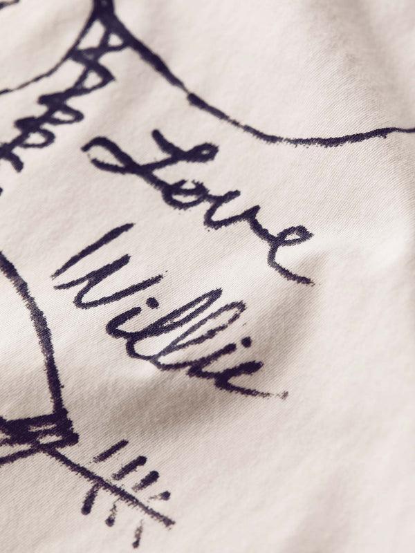 Imogene Willie I+w X Willie Nelson "signature" Tee