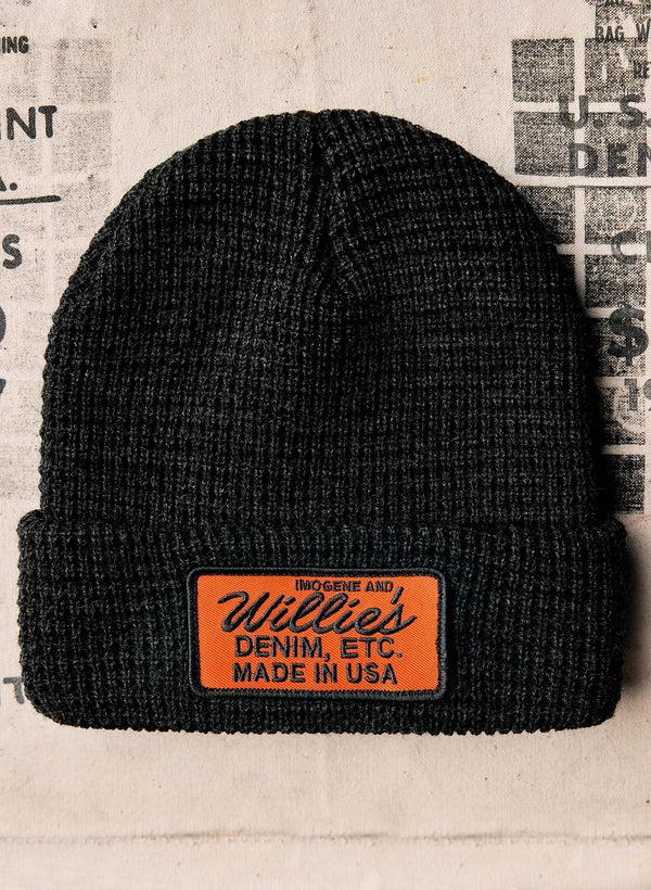 imogene willie knit "denim etc" watch cap