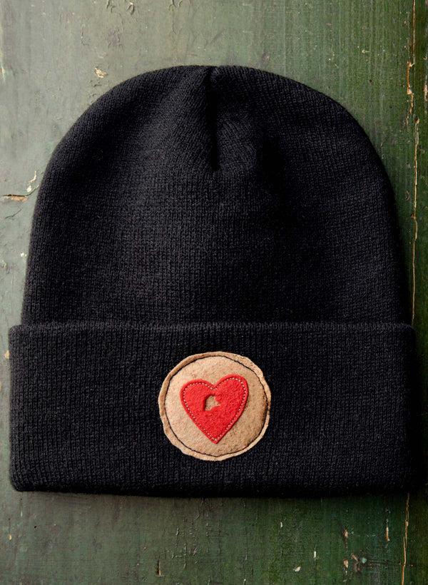 imogene willie knit "heart" watch cap