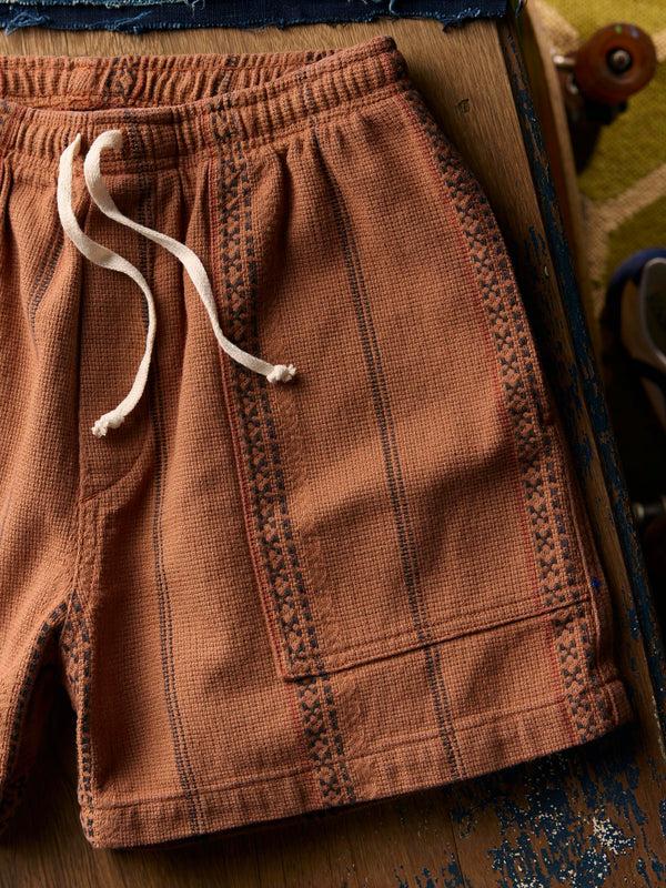 Imogene Willie Lagos Lounge Short In Brown