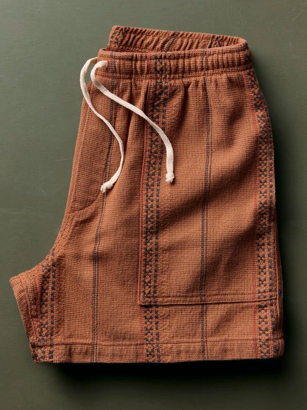 Imogene Willie Lagos Lounge Short In Brown