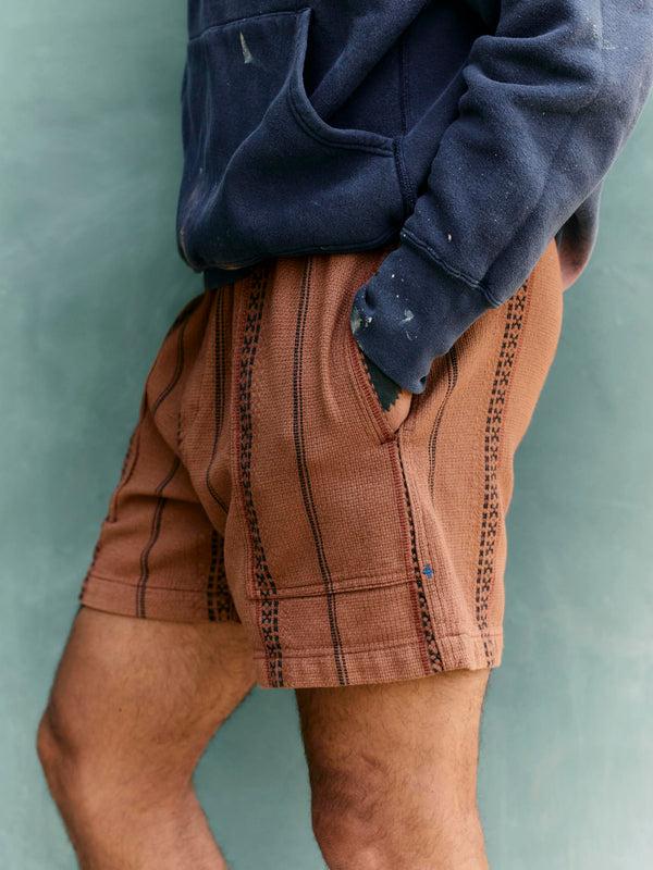 Imogene Willie Lagos Lounge Short In Brown