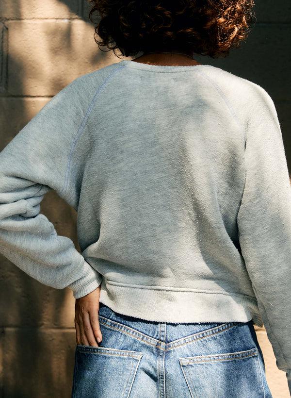 Imogene Willie Lana Raglan Sweatshirt In Heather