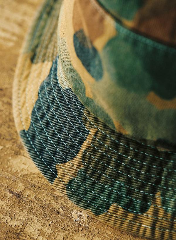 Imogene Willie Painted Camo Bucket Hat