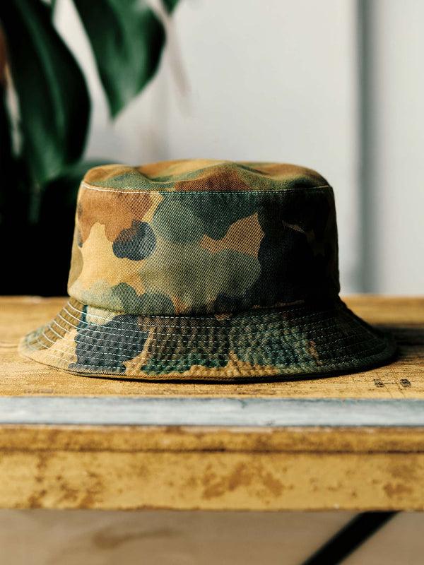 imogene willie painted camo bucket hat