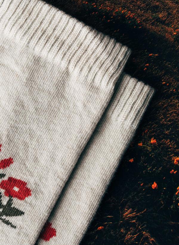Imogene Willie Rosebud Sock In Natural