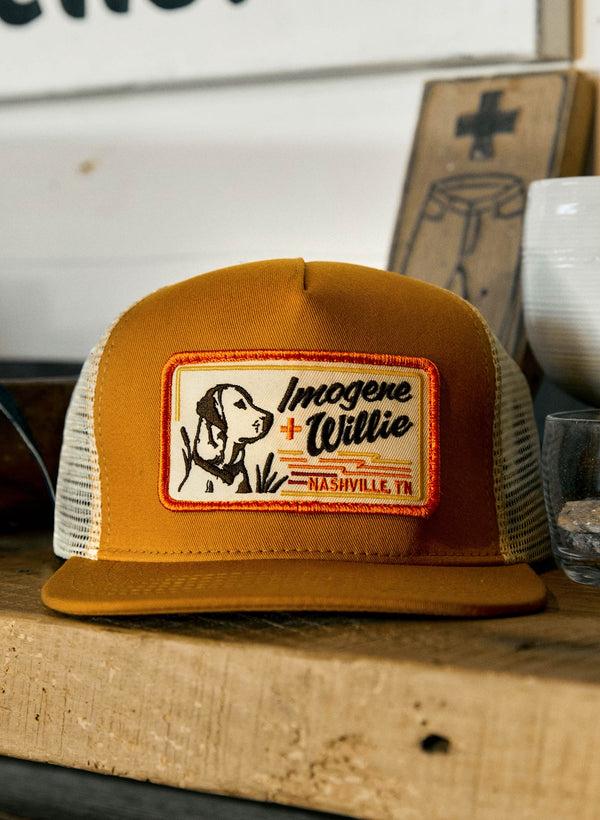 imogene willie the "bird dog" trucker in gold