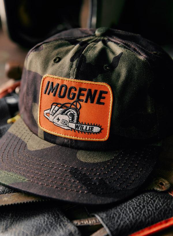 Imogene Willie The Camo "chainsaw" Cap