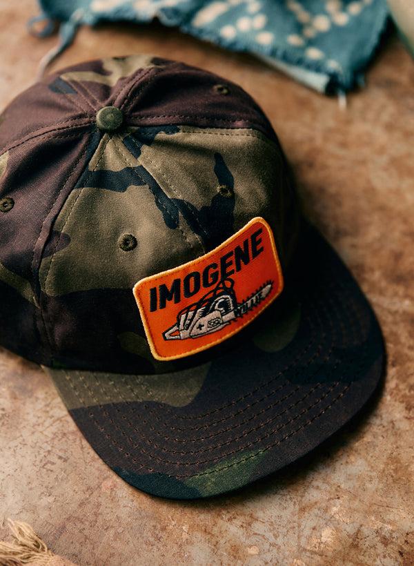 Imogene Willie The Camo "chainsaw" Cap