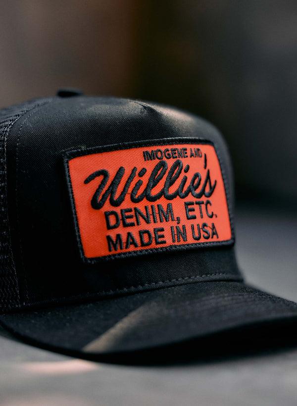 Imogene Willie The "denim Etc" Trucker In Black